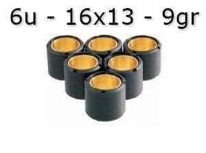 Rodillos de variador Honda Scoopy Sfx Sh 50 1996-2001