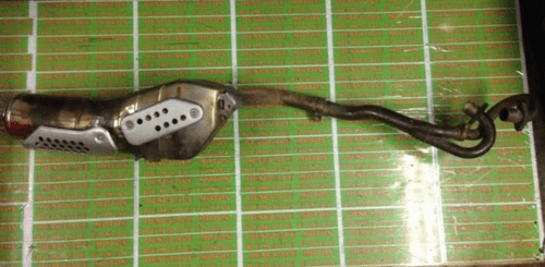 Tubo Escape Silencioso Completo Bmw F650 1995-2001