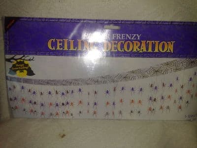 *Halloween Spiders Ceiling Decorations