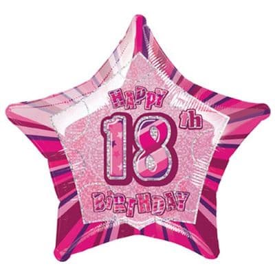 18th Birthday Pink 18