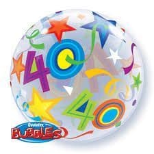 40th Bubble Balloon 24