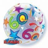 60th Bubble Balloon 24