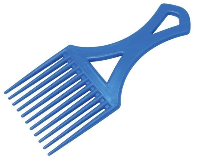 Afro Comb Blue