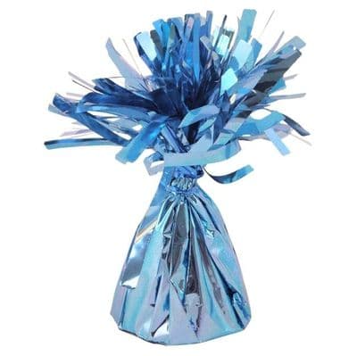 Baby Blue Tinsel Cone Weight 85g x 1