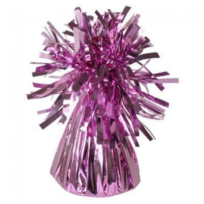 Baby Pink Tinsel Cone Weight 160g x 12