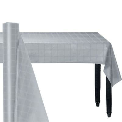 Banquet Roll 8mtr Metallic Silver x 1