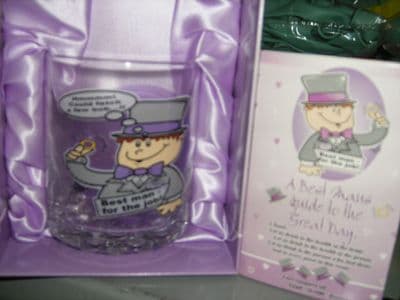 Best Man Whisky Glass