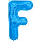 Blue Foil Letter 