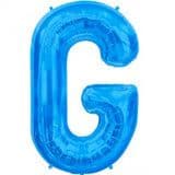 Blue Foil Letter 