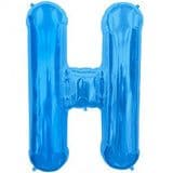 Blue Foil Letter 
