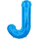 Blue Foil Letter 