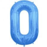 Blue Foil Letter 