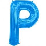 Blue Foil Letter 