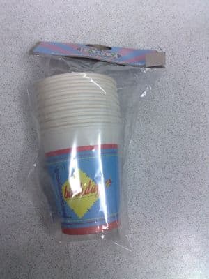 Boys 1st Birthday Paper Cups x 8
