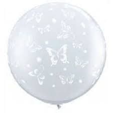 Butterflies a Round Diamond Clear 11