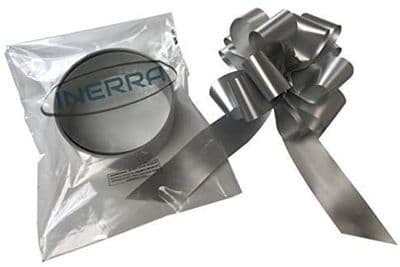 Car Ribbon & Bows - Silver