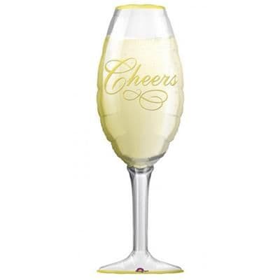 Champagne Glass Super Shape Foil