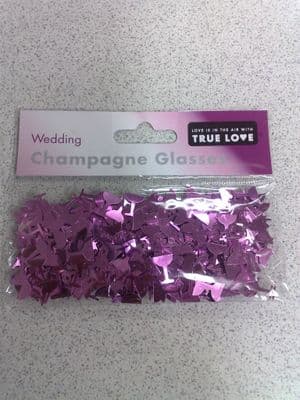 Champagne Glasses Baby Pink