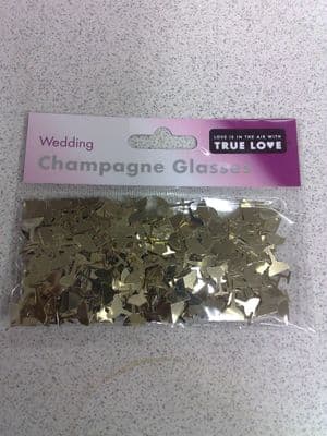 Champagne Glasses Gold