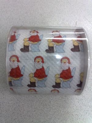 Christmas Santa Toilet Roll