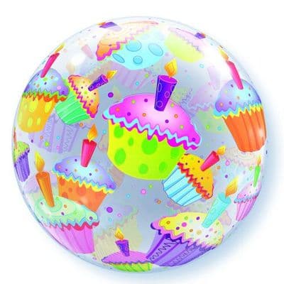 Cup Cake Bubble Balloon 24