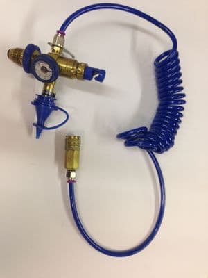 Extension Inflator with Push Valve