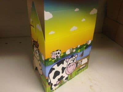 Farm Animal Theme Lunch Box