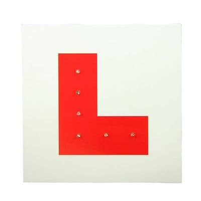 Flashing Red L Plates