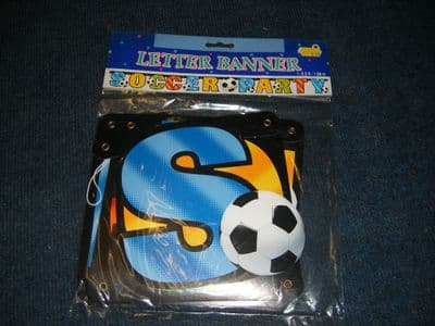 Football Letter Banner