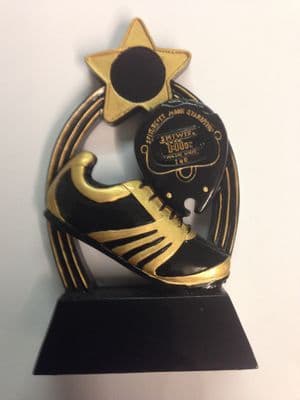 Football Resin Black