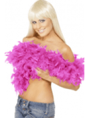 Fushia Feather Boa
