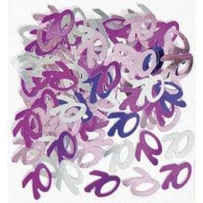 Glitz Pink 70th Table Confetti