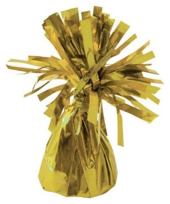Gold Tinsel Cone Weight 160g x 12
