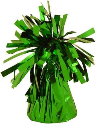Green Tinsel Cone Weight 160g x 1