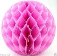 Honeycomb Ball Fushia