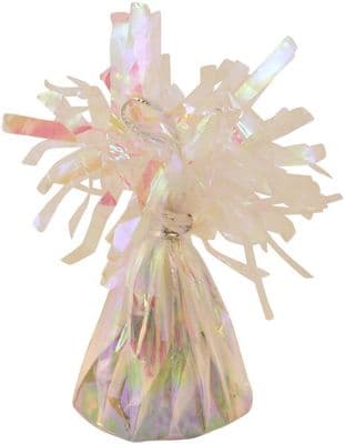 Irredescent Tinsel Cone Weight 85g x 1
