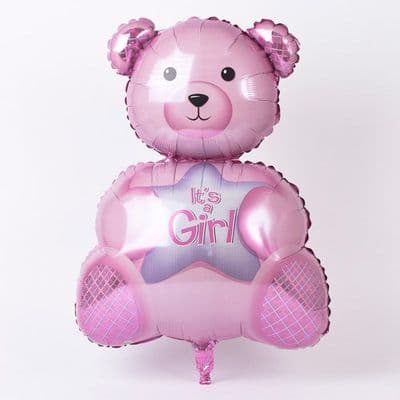 Its a Girl Teddy Super Shape Foil