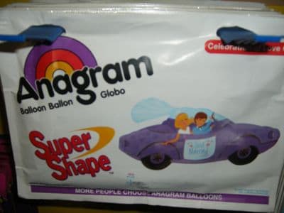 Just Married Supershape Balloon