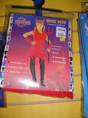 Kids Devil Costume
