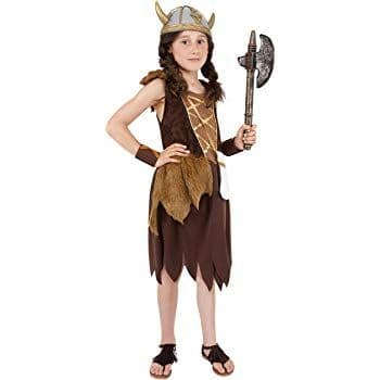 Large Girls Viking Costume