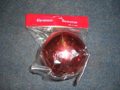 Large Red Baubles
