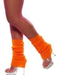 Leg Warmers Neon Orange