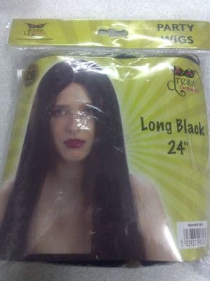Long Black Wig
