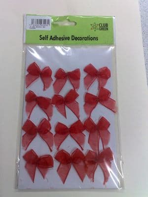 Mini Bows Red