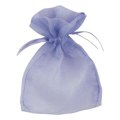 Organza Favour Bags - Lilac x 10