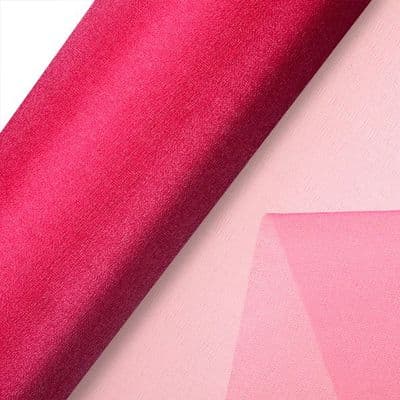 Organza Rolls - Fushia