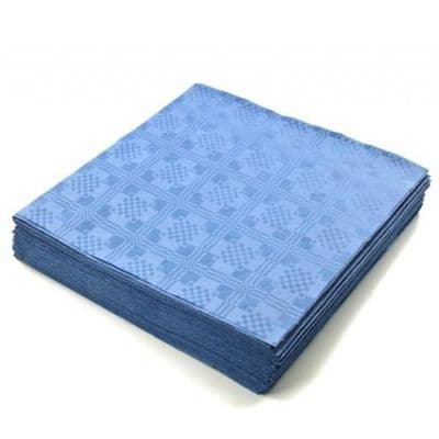 Paper Table Cover Square Royal Blue x 1