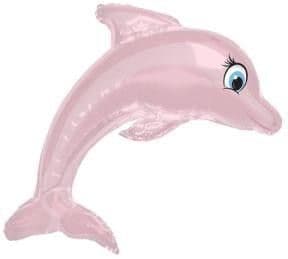 Pink Dolphin Super Shaped Foil