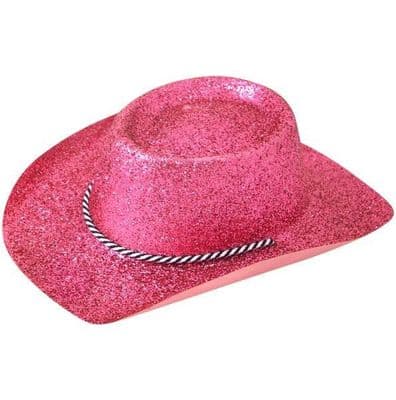 Pink Glitter Hat