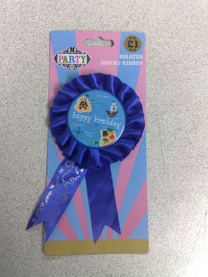 Pirate Birthday Badge